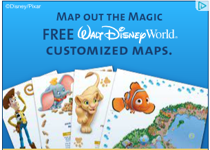 FREE Custom Disney Maps!!