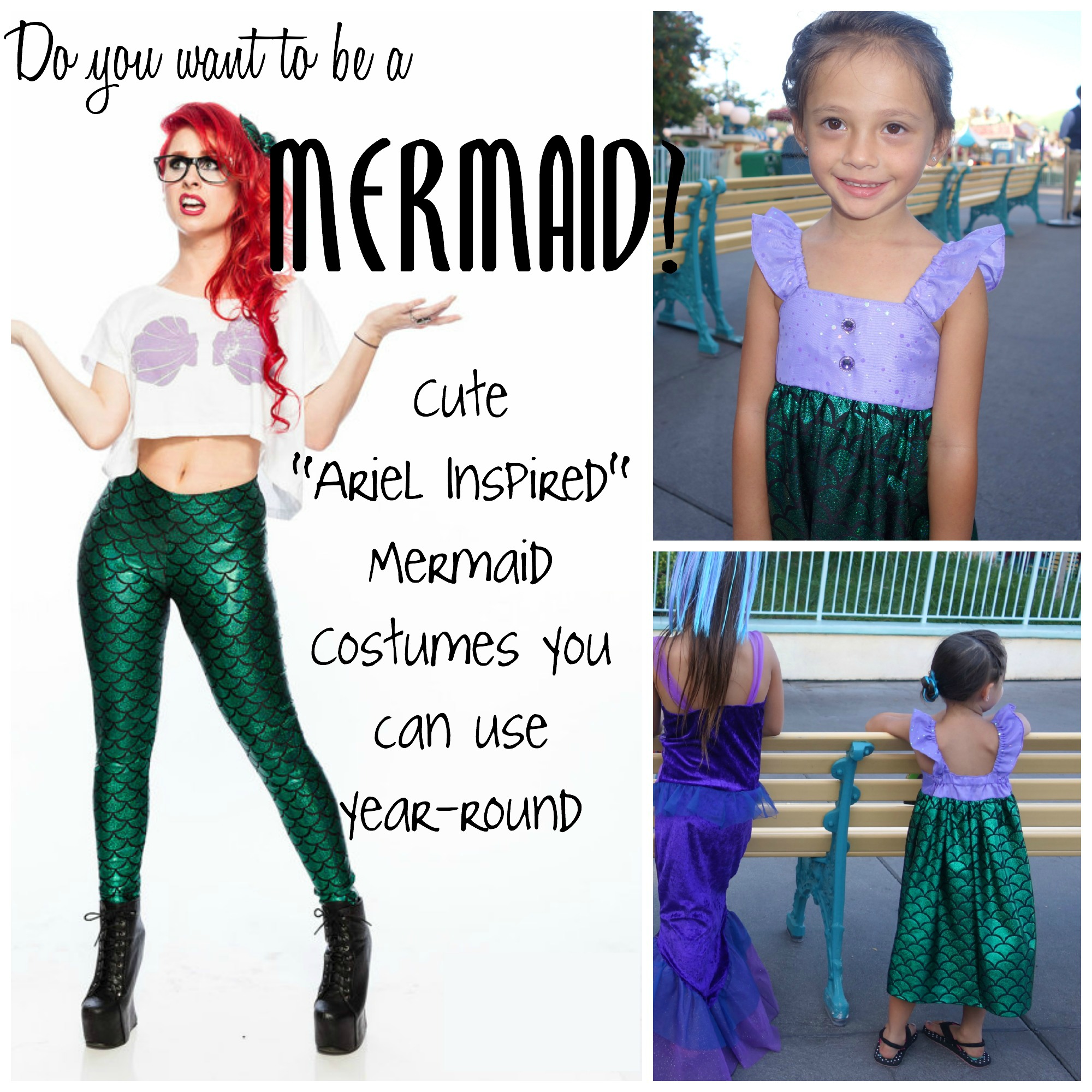 Mermaid Costumes – Not Just for Halloween | Livin' the Mommy Life