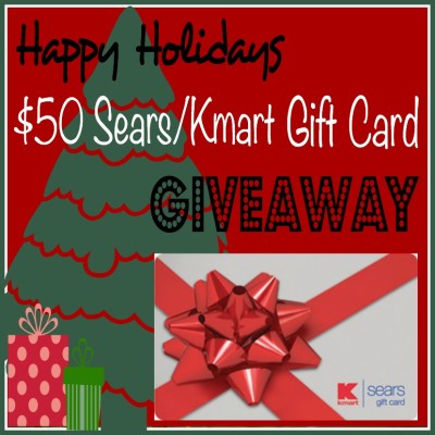$50 Sears/Kmart Gift Card Giveaway