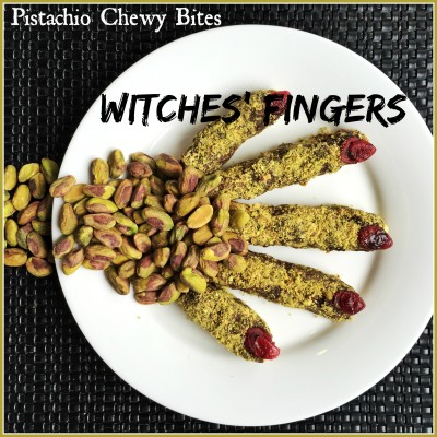 Pistachio Chewy Bite Witches’ Fingers