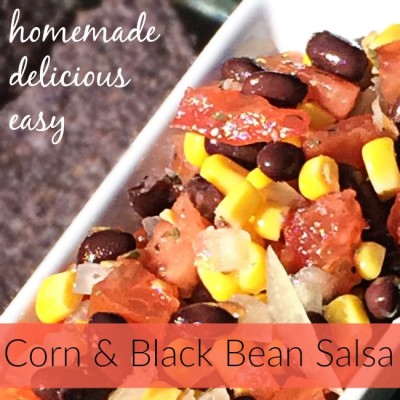 Easy Corn and Black Bean Salsa