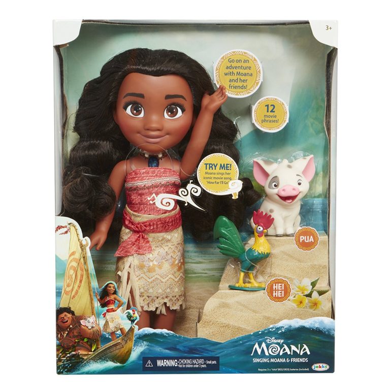 moana doll box