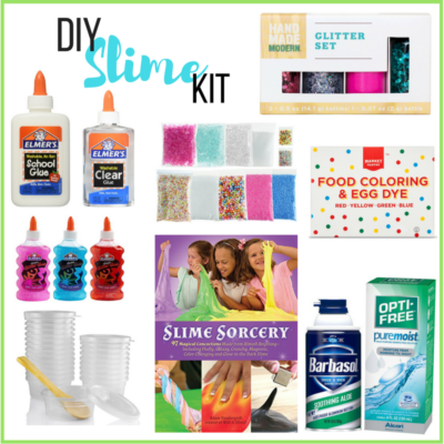 DIY Slime Kit + Marshmallow Fluff Slime Recipe
